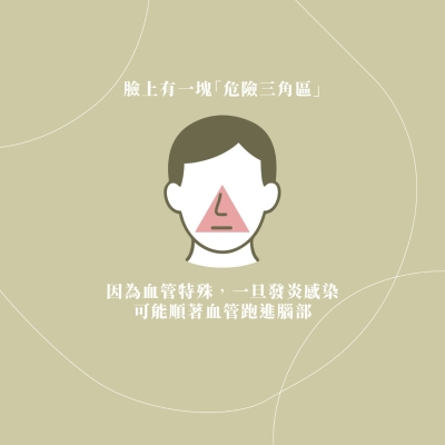 鼻子長痘痘不要亂擠?解析「危險三角」與鼻竇炎、醫美注射的風險...